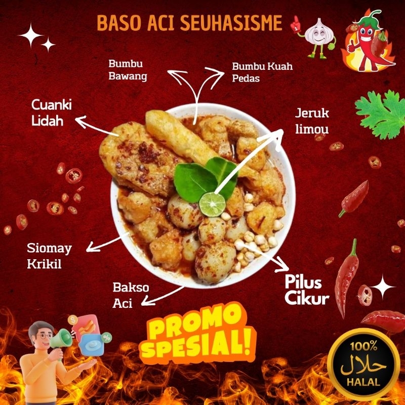 

Baso Aci instan / baso Aci murah / baso Aci khas bandung / baso Aci khas Garut / bakso Aci / boci / baci