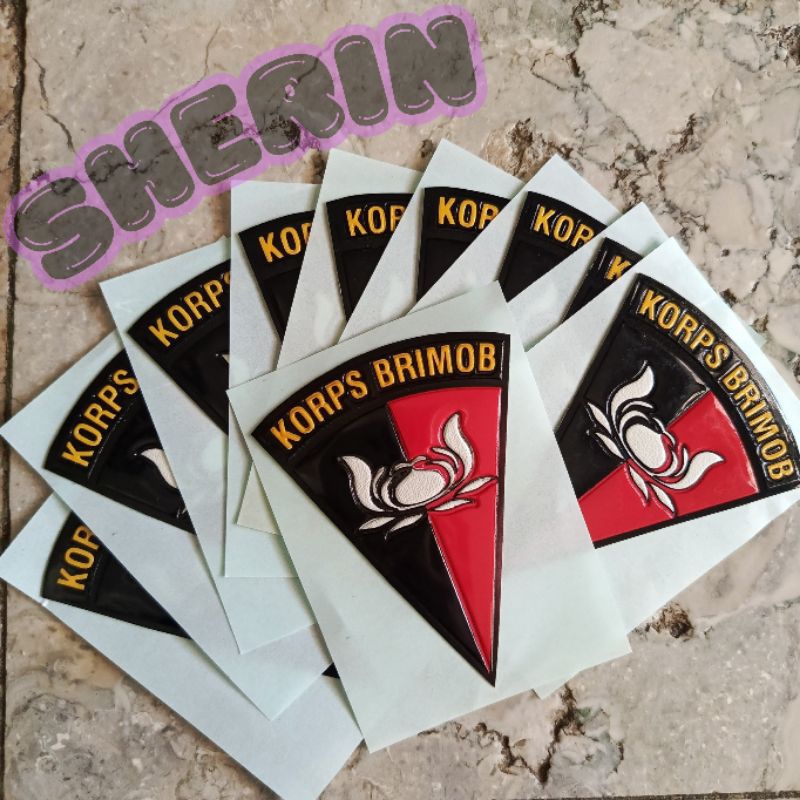 

Stiker embos Korps Brimob
