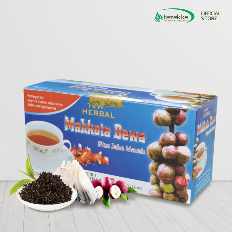 

Teh Celup Mahkota Dewa Herbal Tazakka Origial Isi 20 Kantung.