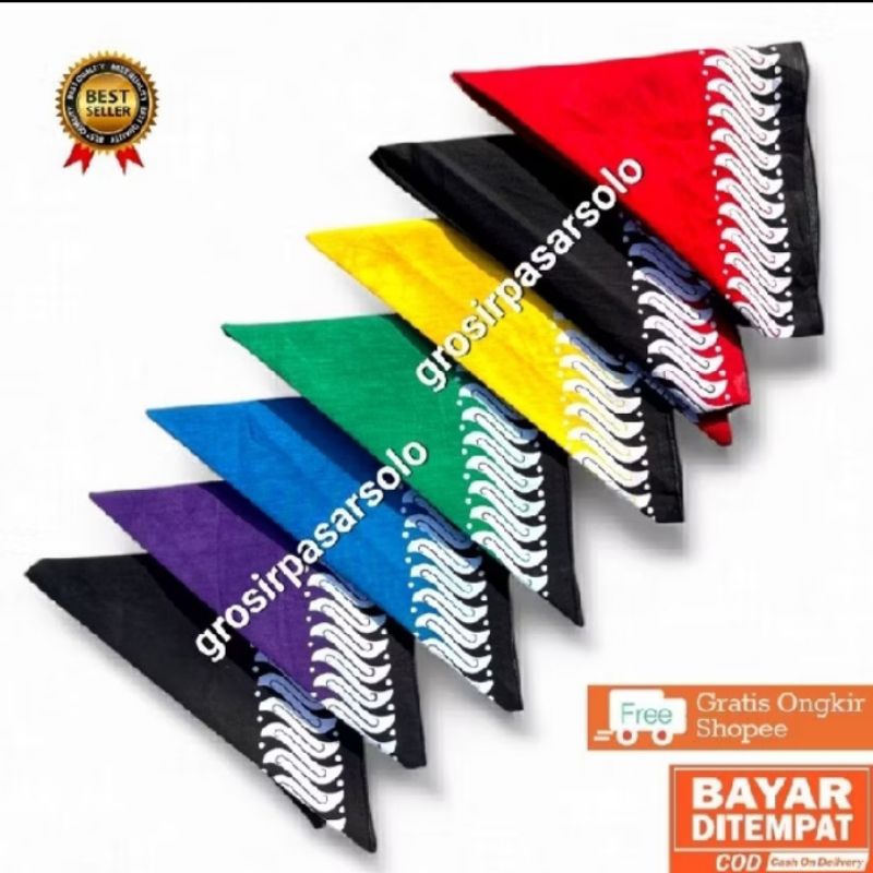 Iket Kepala Segitiga Banyuwangi | Iket Segitiga Banyuwangi Banyak warna | Udeng Banyuwangi | Iket Ud