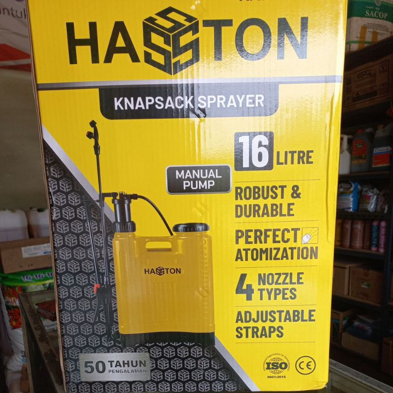 SPRAYER HASSTON 16 LTR MANUAL