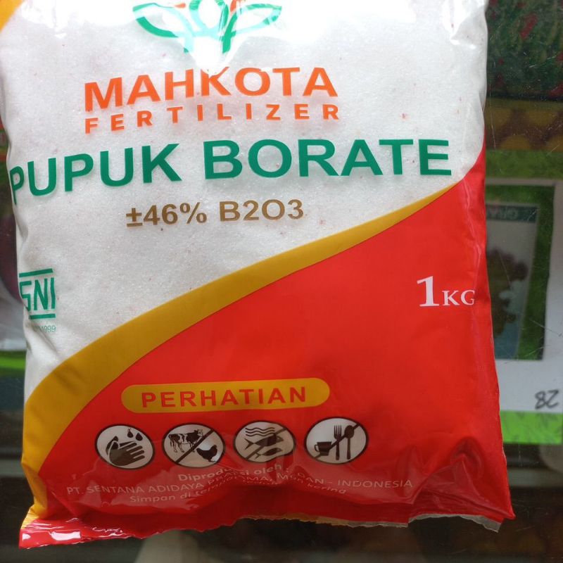 Pupuk BORATE MAHKOTA @ 1KG