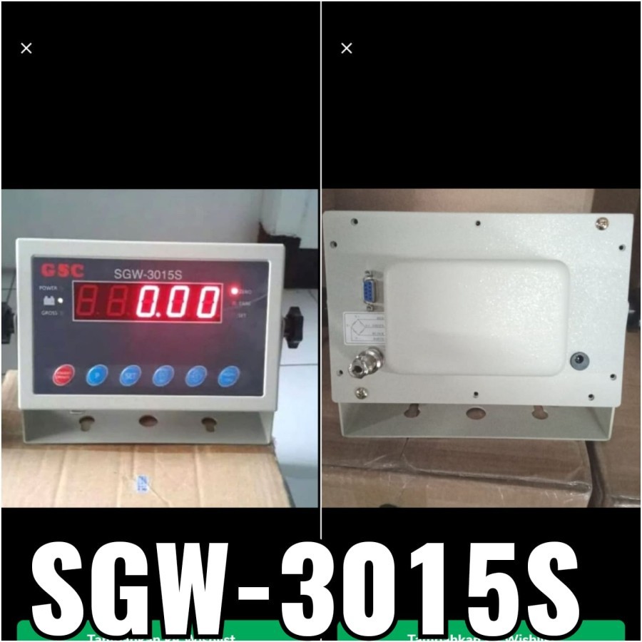 INDICATOR timbangan GSC SGW-3015s / indicator jembatan sgw - 3015s