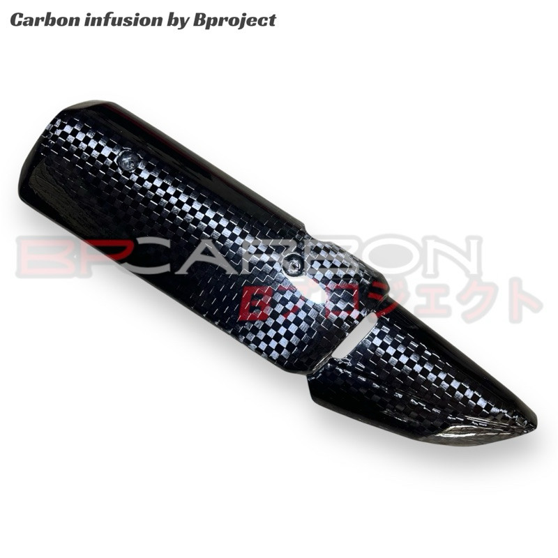 Cover Knalpot Xmax Carbon Infusion