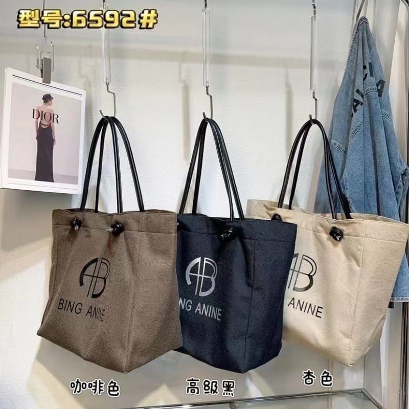 Tas Tote Bag Kanvas Import #6592