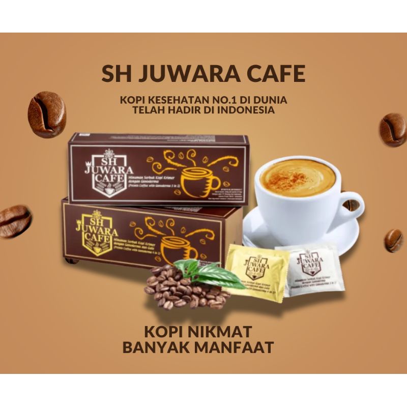 

Kopi Kesehatan | SH Juwara Cafe 3 in 1 & 4 in 1