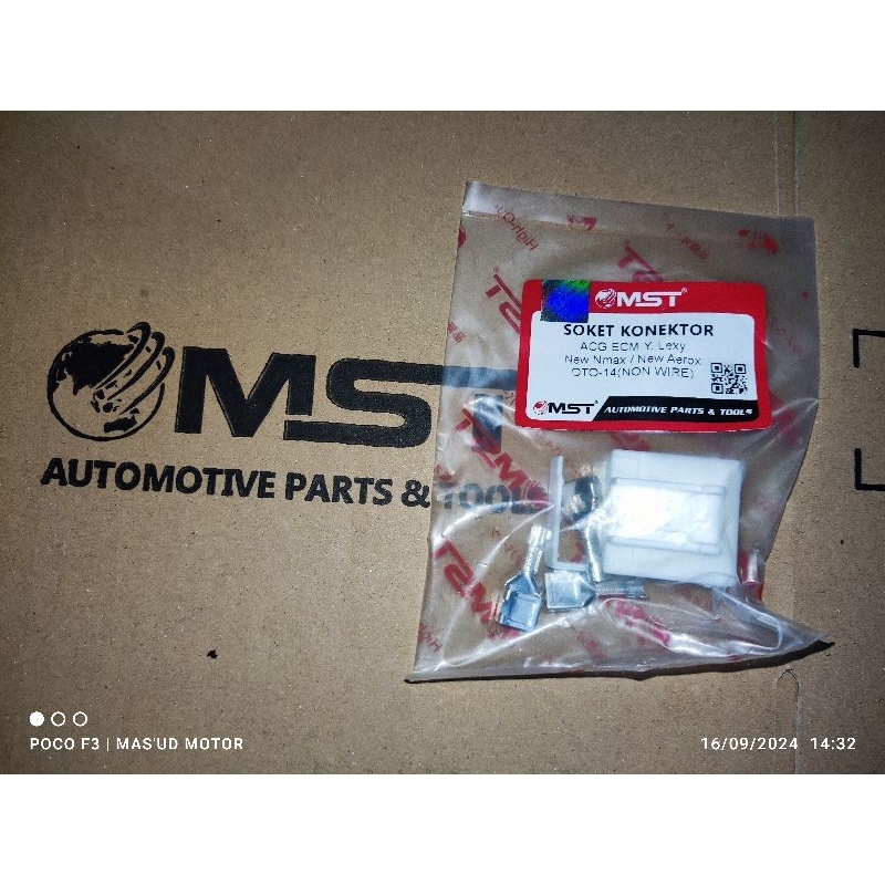 SOKET ACG ECU DAN FEMALE LEXY NEW NMAX NEW AEROX