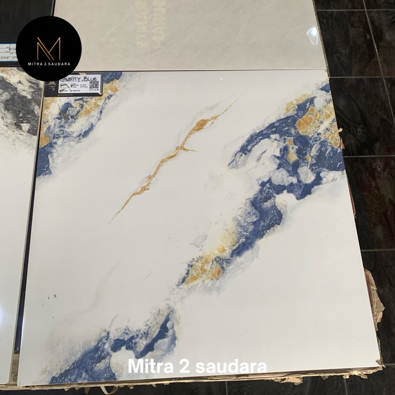 Granite lantai arna 60x60cm Charity blue