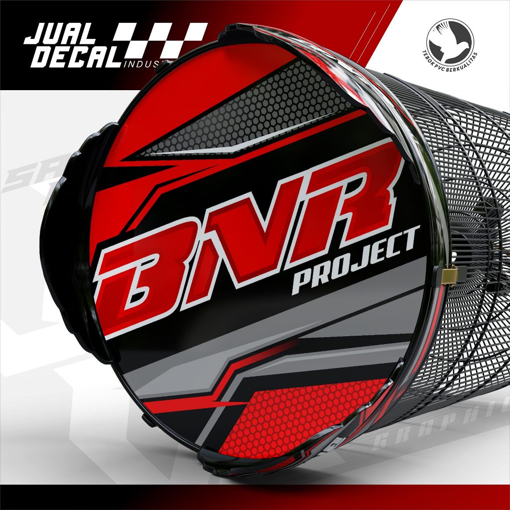 Stiker Sangkar Tebok MURAI BNR Project Decal Kandang Burung Variasi Anis Kacer