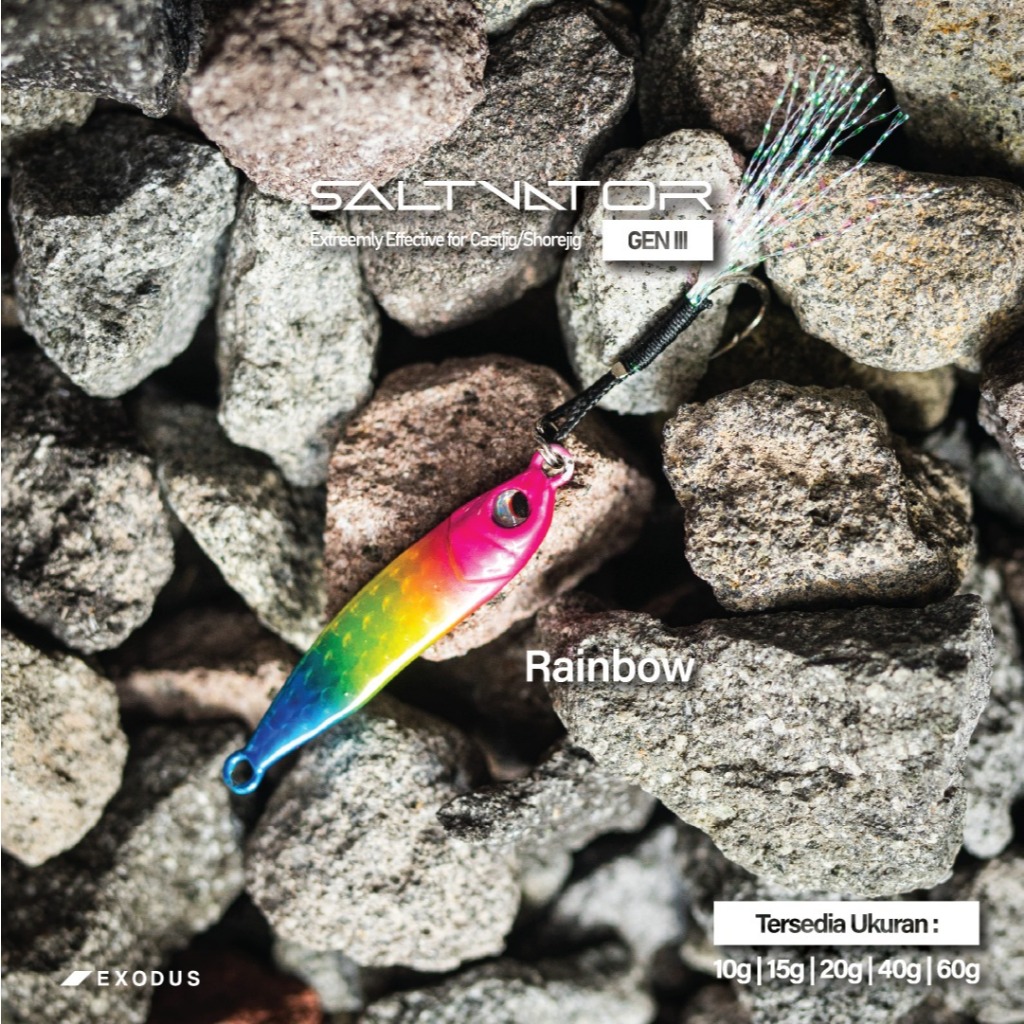 20GR METAL JIG EXODUS SALTVATOR GEN III