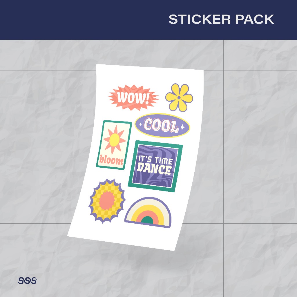 

STICKER HP / STICKER FLOWER / STICKER TEXT PACK AESTHETIC 068