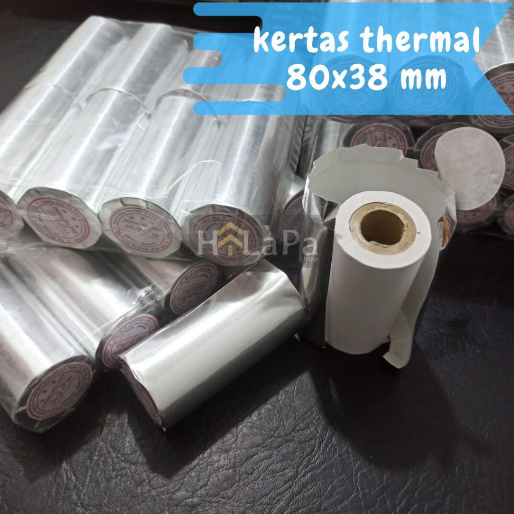 

Kertas thermal 80x38 mm