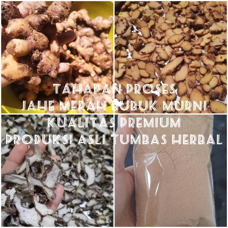 

100 gr Jahe Merah Bubuk murni / pure ginger powder