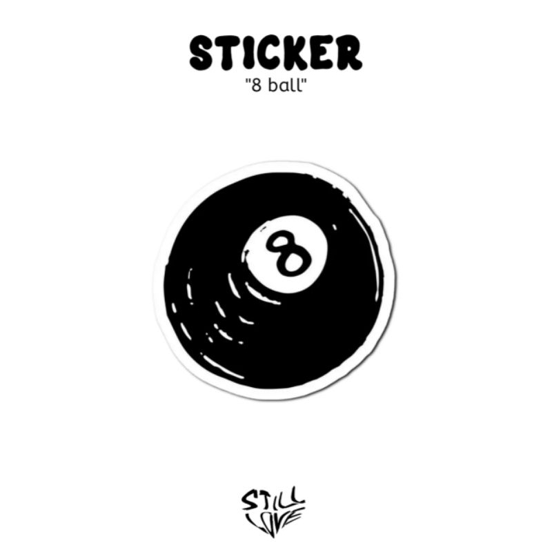 

Bisa COD|8 ball|stiker tumblr|stiker laptop|stiker aesthetic|stiker helm|stiker case