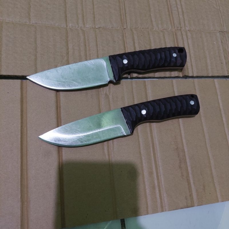 pisau buscraft outdoor mini kecil