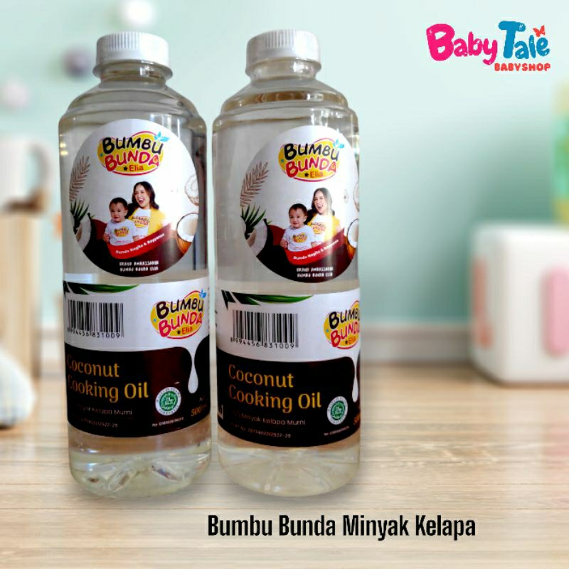

BUMBU BUNDA by Elia Coconut Cooking Oil 500ml | Minyak Kelapa Murni