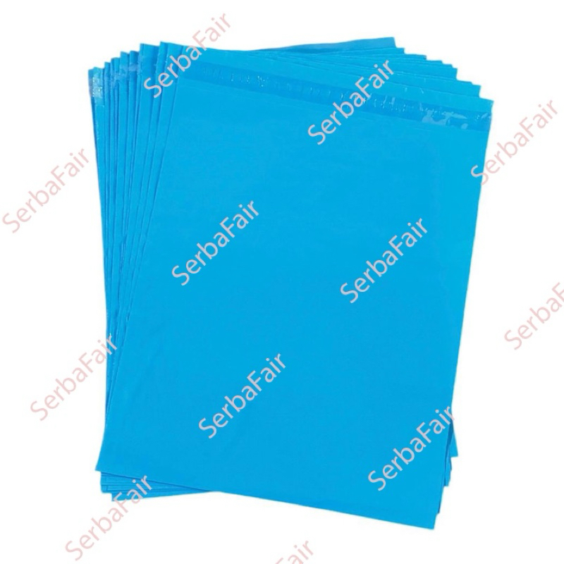 

Polymailer SF Biru 30x40 / Poly Color Amplop Lem Seal True Blue Color / ISI 100 Lembar