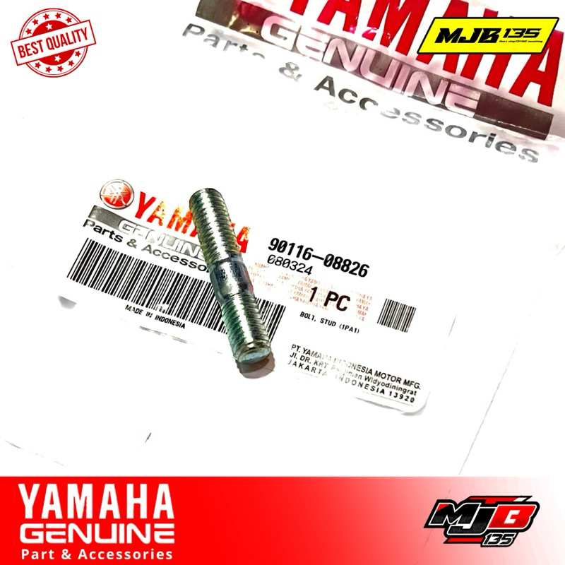 BAUT KNALPOT RXKING RXK RXKING TANAM BAGIAN DEPAN 1 BIJI 90116-08826