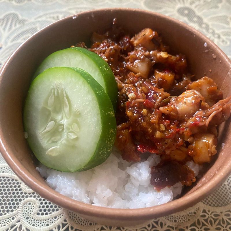 

Cumi Asin SambalAsam.