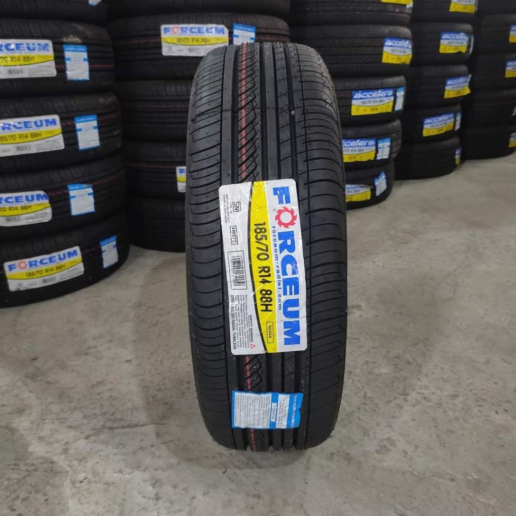 BAN MOBIL 185/70 R14 FORCEUM ECOSA BAN MOBIL STANDAR : AVANZA,XENIA,DLL..