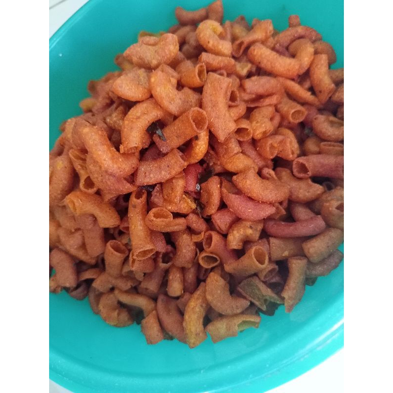 

makaroni pedas daun jeruk