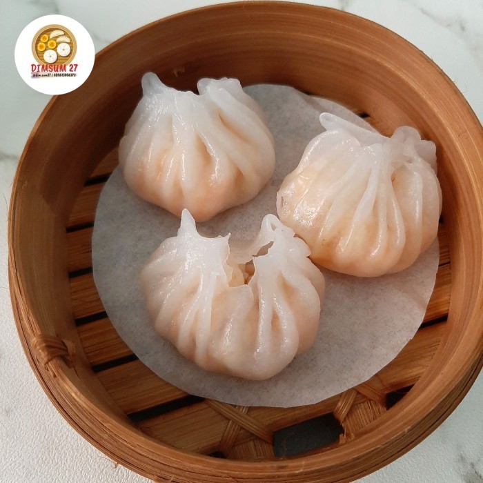 

DIMSUM HAKAU UDANG ISI 10 PCS HALAL ALA RESTO PREMIUM - FROZEN ISI 10