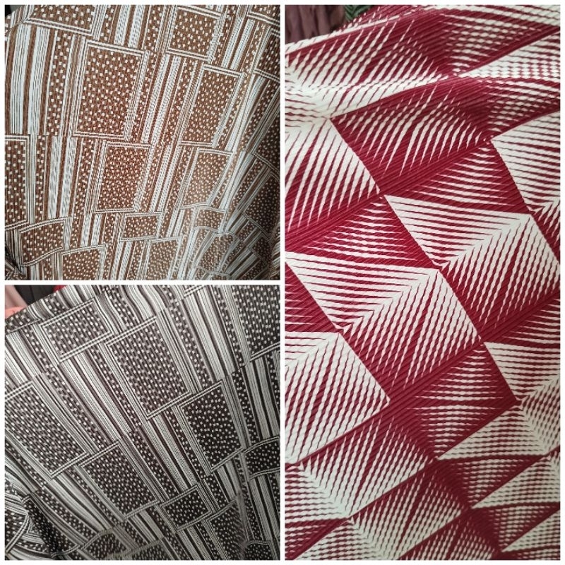 Bahan kaos plisket motif premium || kain kaos plisket motif antik || kain plisket || bahan plisket |