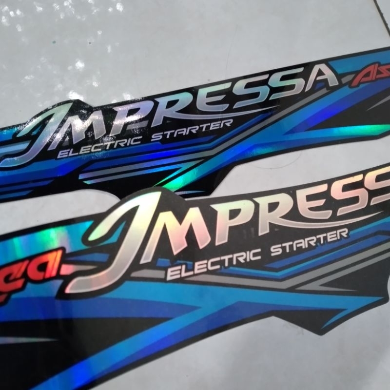 STRIPING HOLOGRAM IMPRESSA