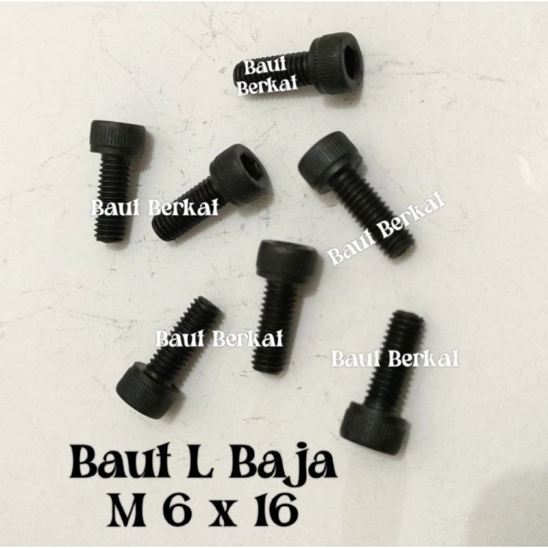 baut L baja m6x16 kunci L5 baut L baja 6x16 baut baja m6x16 baut baja 6x16 baut L 6x16 Baut L M6x16 