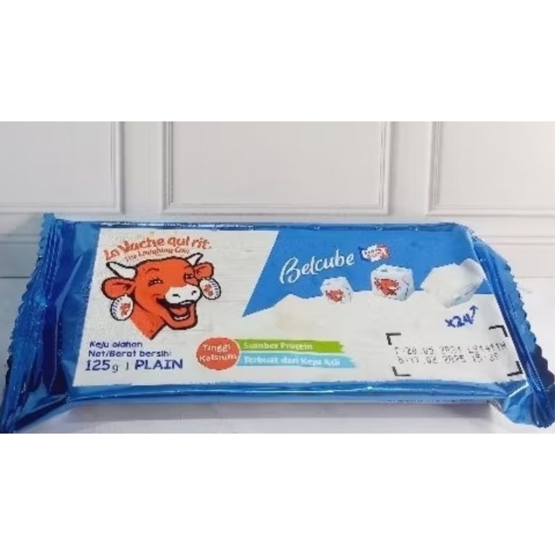 

Belcube Keju olahan La Vache qui rit... 125gram