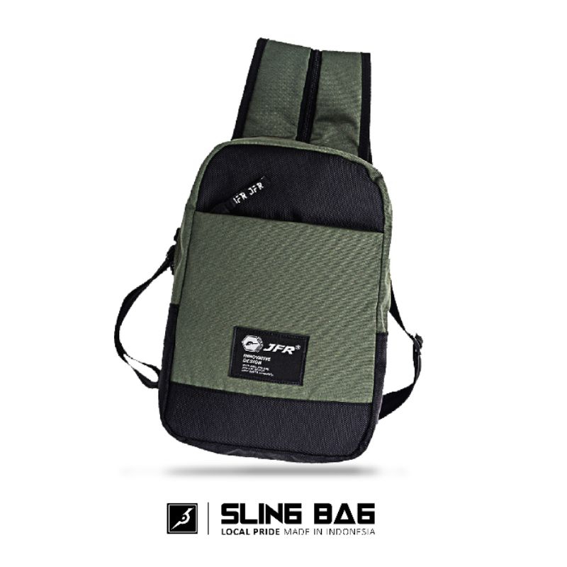 JFR TAS SELEMPANG SLEMPANG SLING BAG PRIA WANITA ORIGINAL POLYESTER JT 27