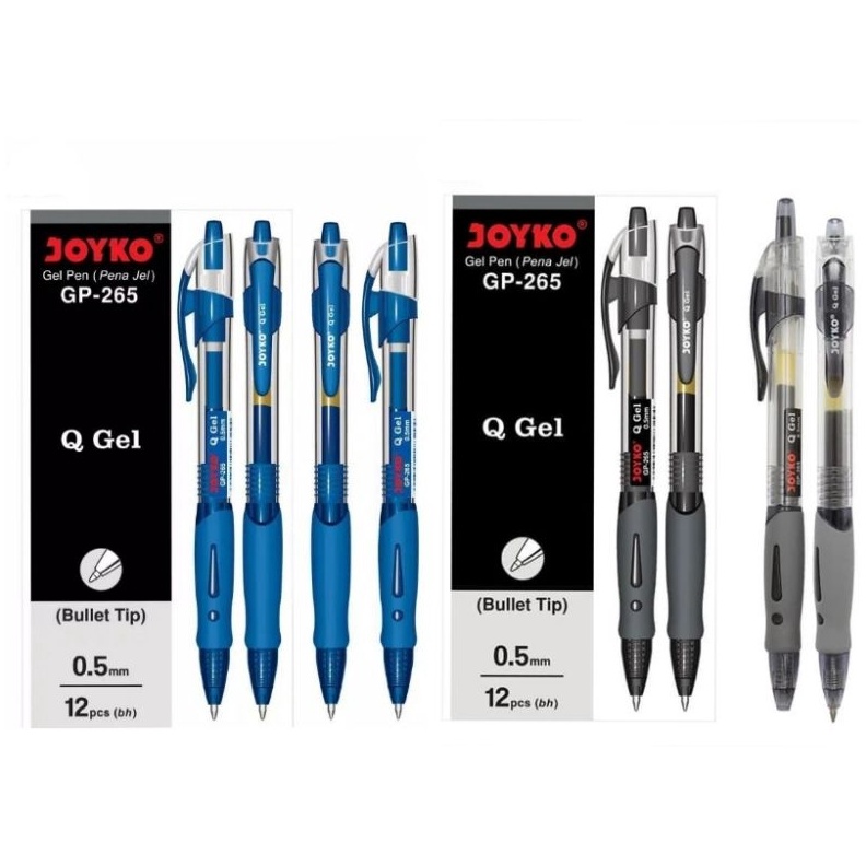 

Promo Terbatas PER PACK Gel Pen Pena 5mm GP265 Q Gel Per Lusin isi 12 pcs A49