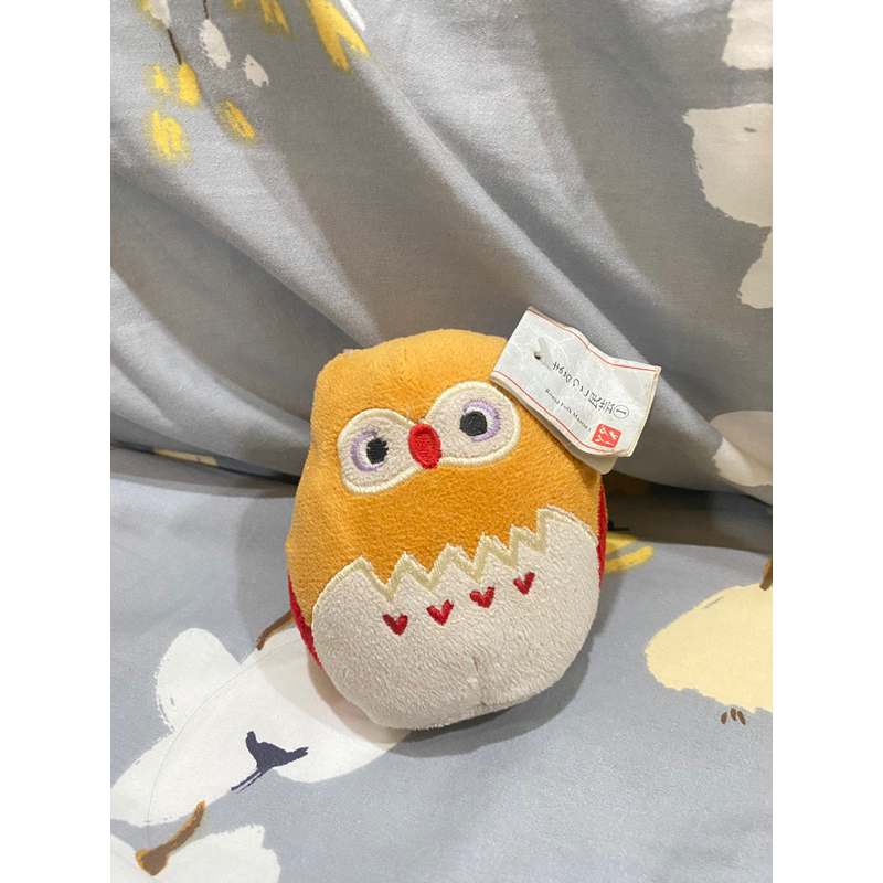 Boneka Burung Hantu Owl Preloved Daiso Original Jepang Japan Dolls NEW TAG Hewan Edukasi Maina Bayi 