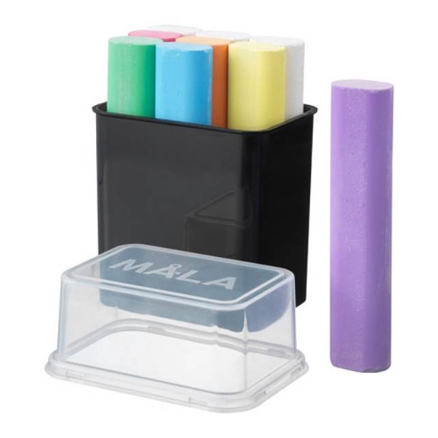 

Gratis Wrapping Hari Ini MALA kapur tulis campuran 9 warna A49