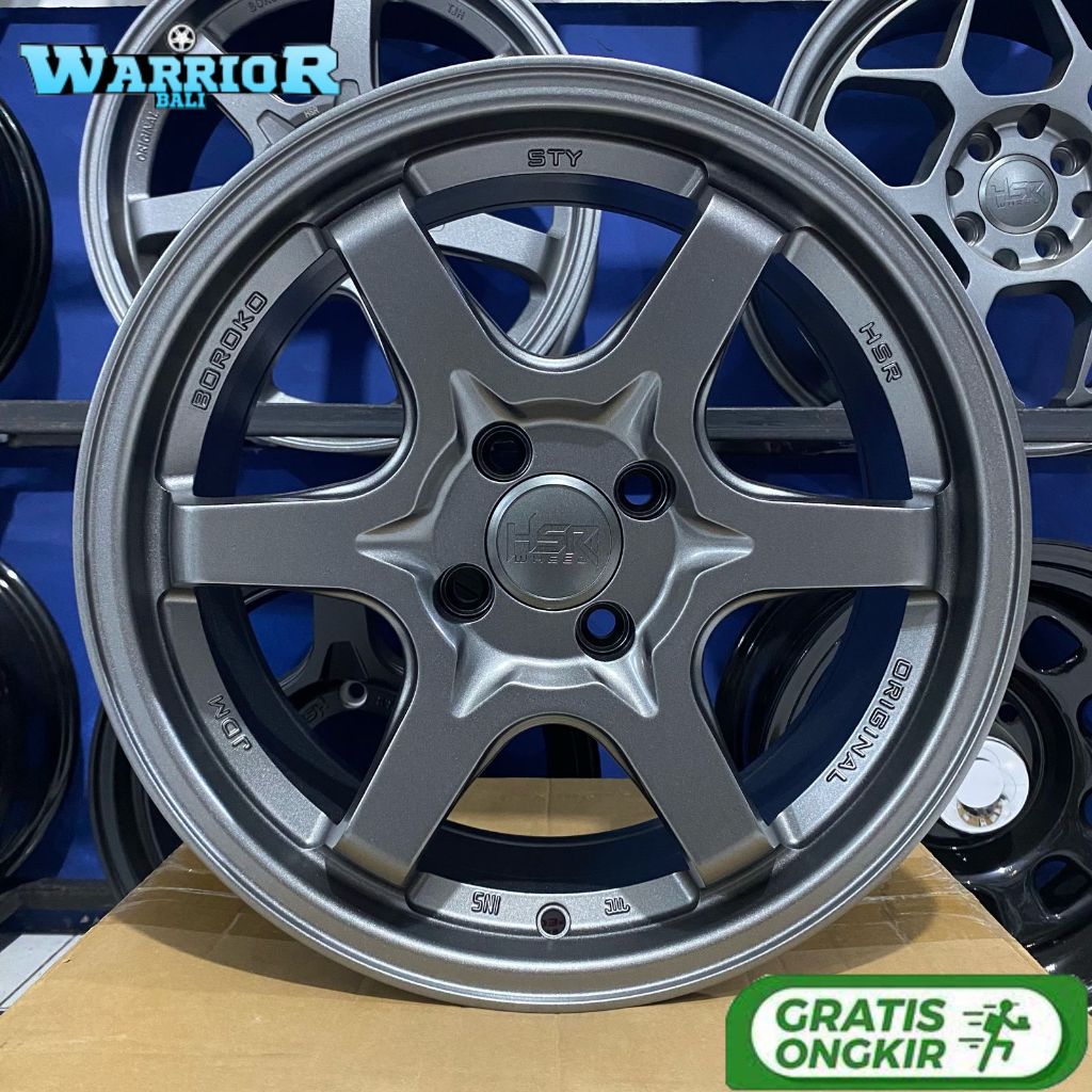 Velg TE37 Ring 16 Untuk Jazz Yaris Agya Raize HSR STY R16