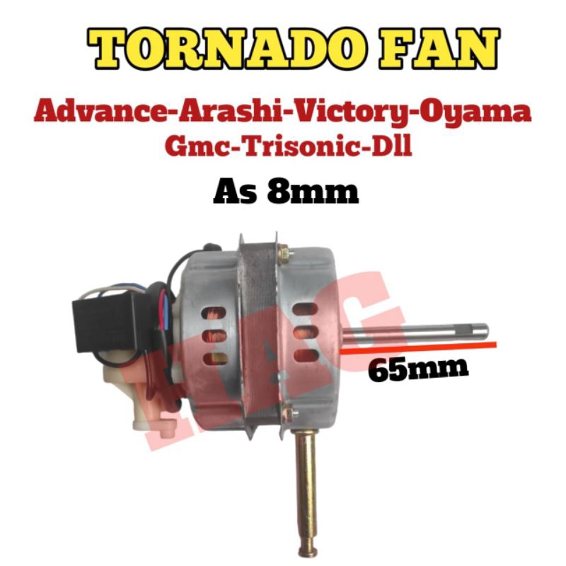 Dinamo kipas angin Tornado // Dinamo kipas angin tornado 12-14inchi