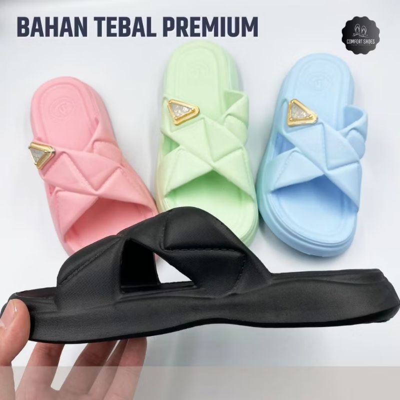 SANDAL DEWASA COLLIN SANDAL WANITA SANDAL ANAK REMAJA SANDAL KEKINIAN SANDAL KARET GROSIR SANDAL MUR