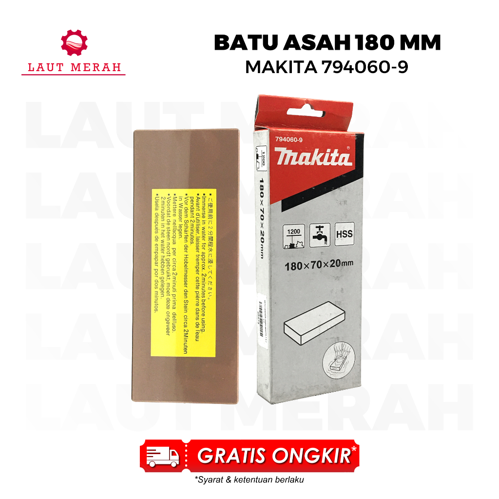 Batu Asah Pisau Merk Makita 180mm