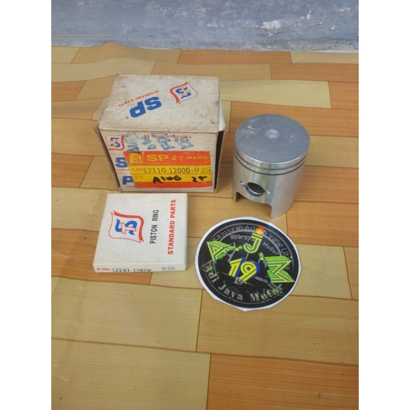 Piston Ring Seher Suzuki A100 Os Oversize 25 SP