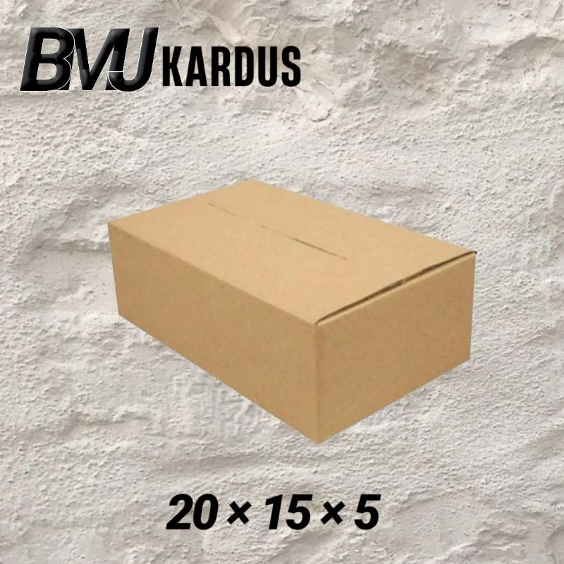 

kardus packing ukuran 20x15x5