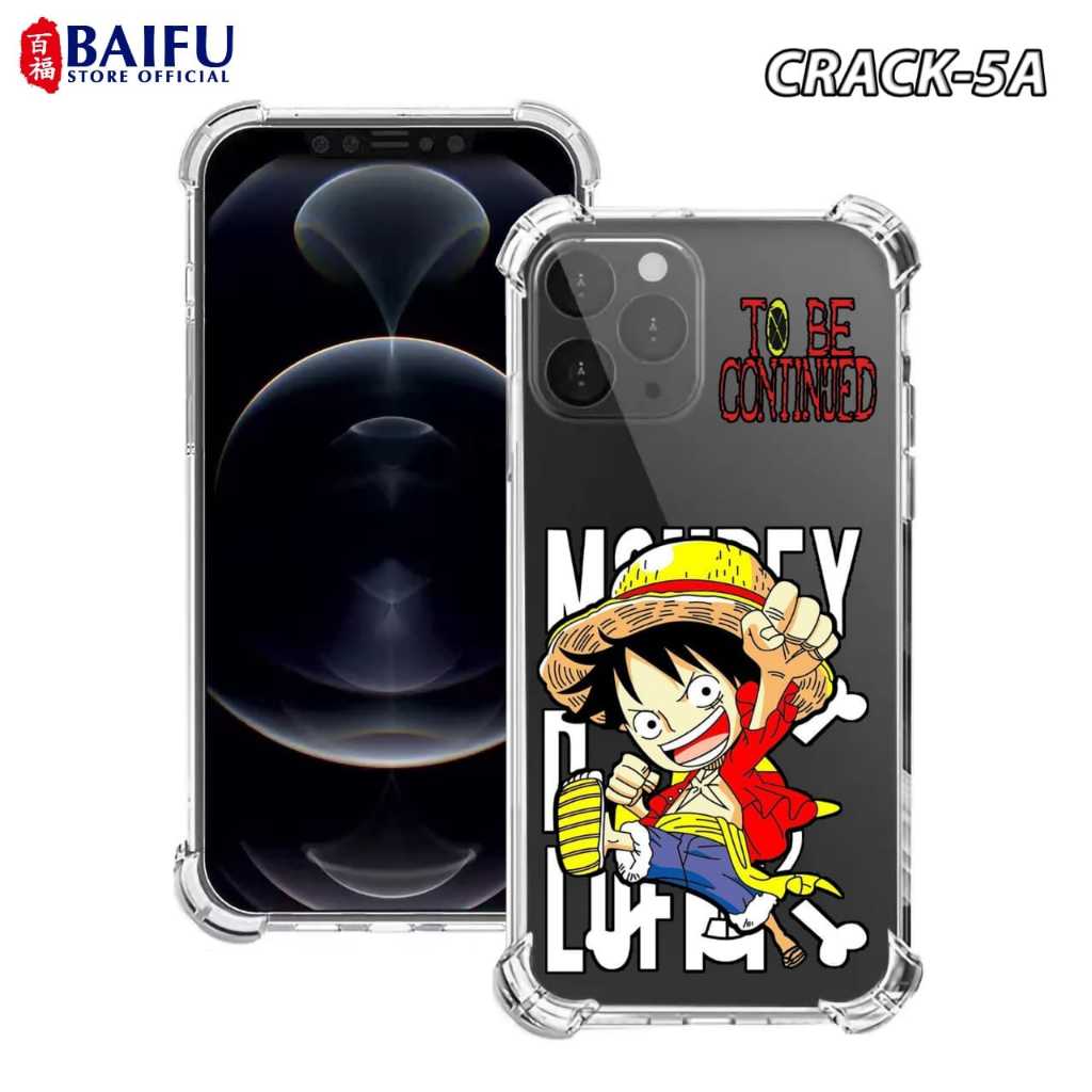 Case Gambar Lutfy One Piece Gear5  Crack05 Softcase Realme GT Neo 3 Realme Narzo 50A Realme Narzo 50