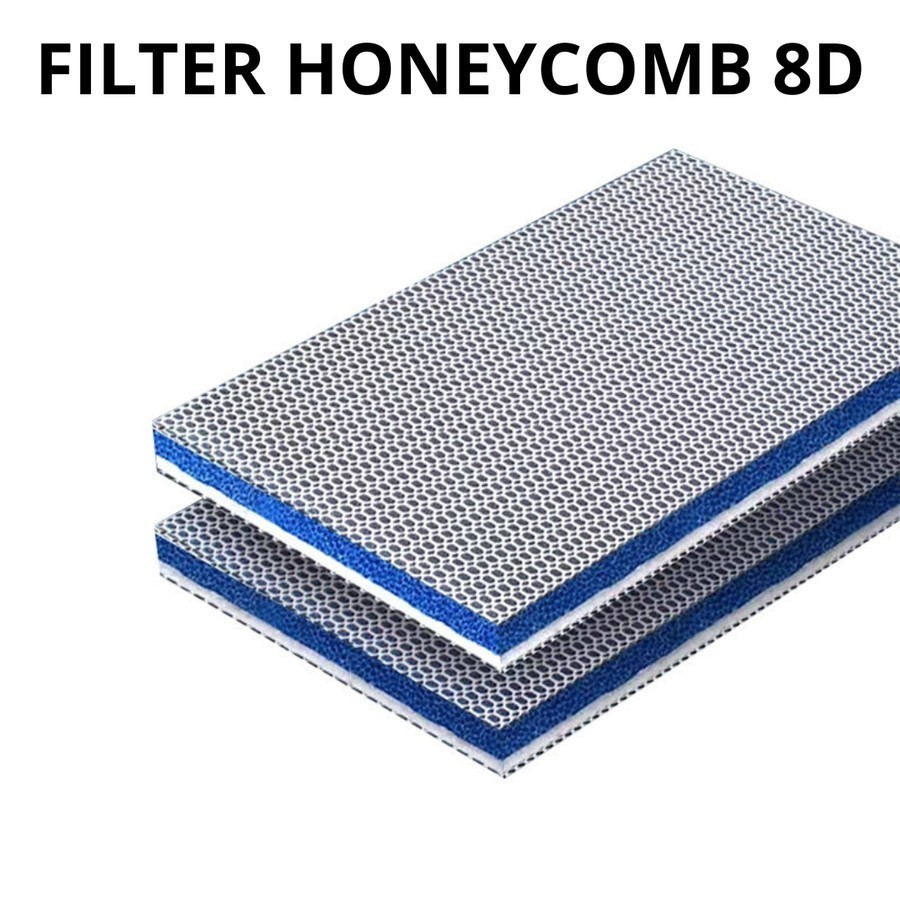 FILTER BUSA 8D UKURAN BESAR Honeycomb sarang lebah media filter aquarium aquascape kapas filter