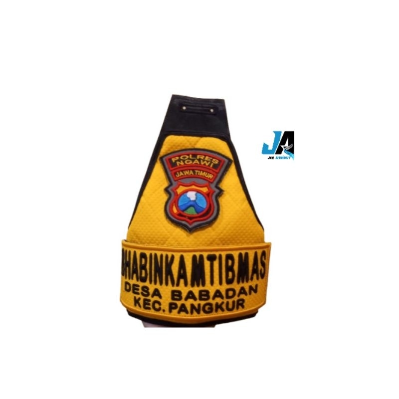 Ban Lengan BHABINKAMTIBMAS/ban tangan babinsa/ban lengan provos/ban tangan custom logo/ban tangan cu