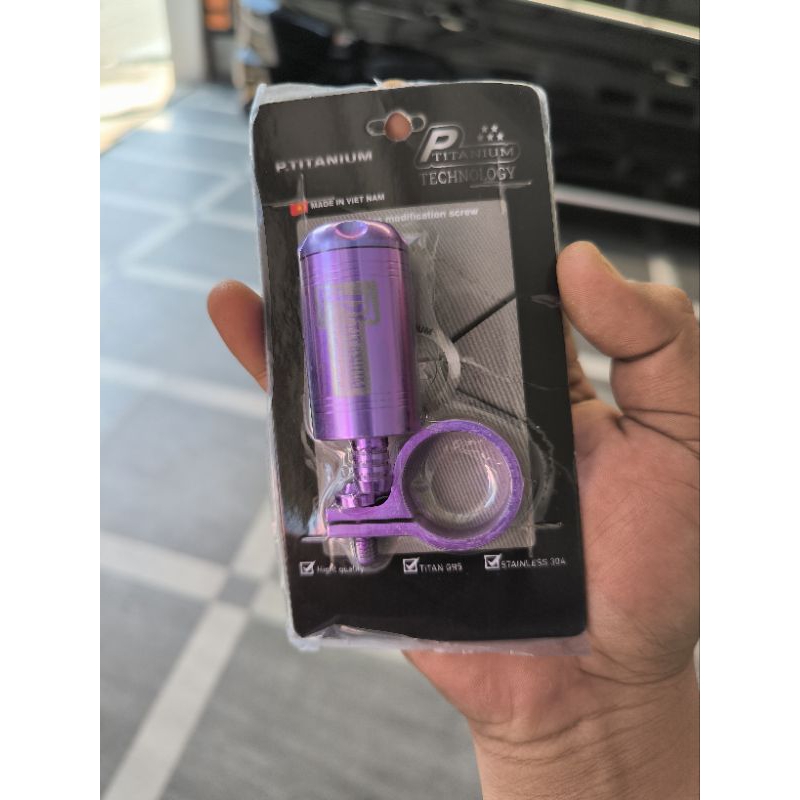 tabung master rem bonamici titanium  purple