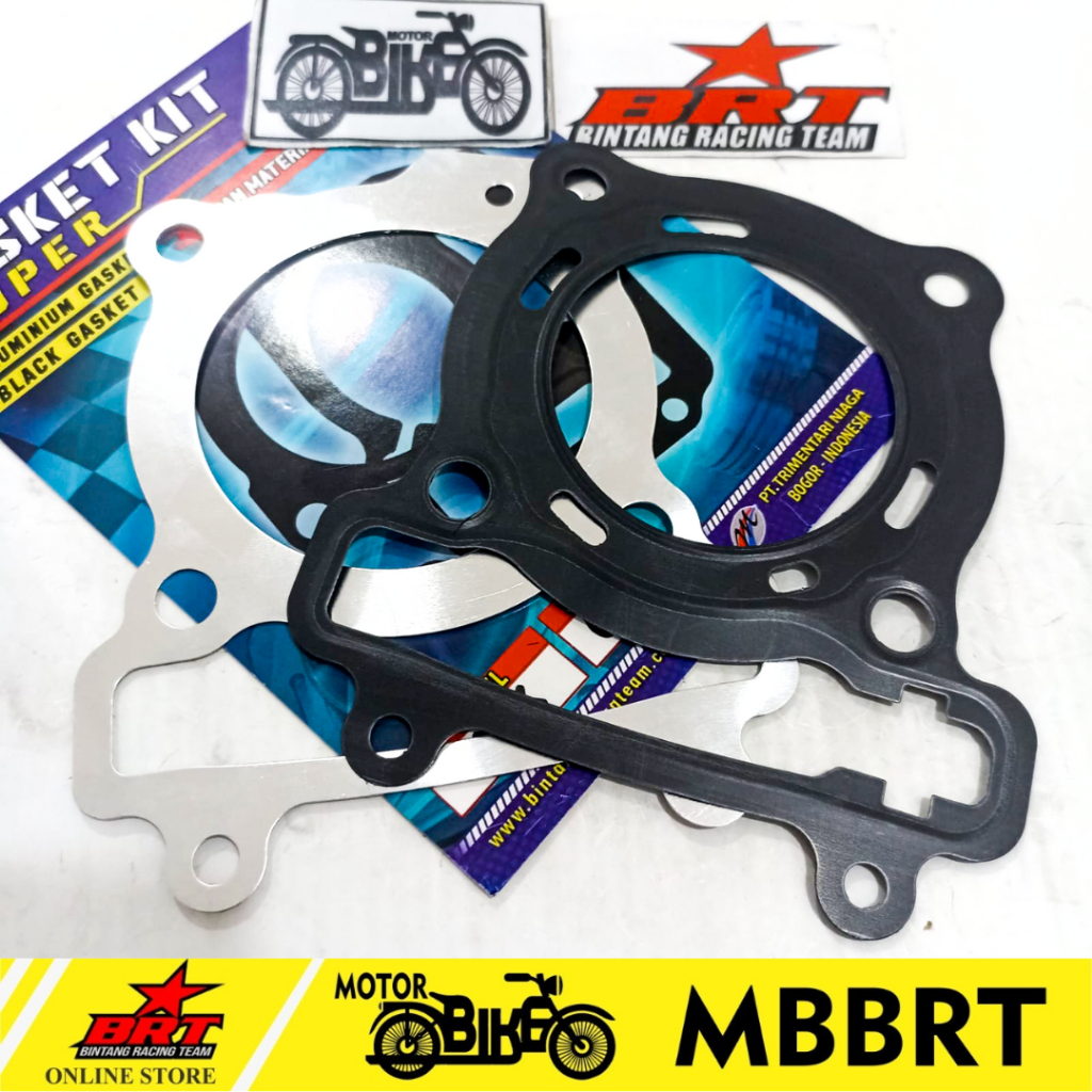 Gasket Paking Blok dan Head BRT MX Vixion MX king Xabre R15 62