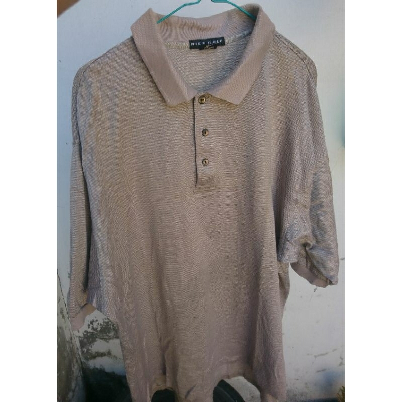 Nike Golf Polo Vintage Ori Bekas Size Jumbo Big Men Ada Minus