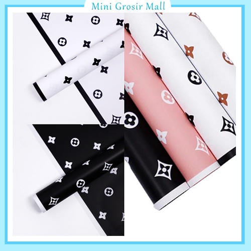 

20 Lembar Kertas Buket Branded luxury Bunga Cellophane Buket Kertas Bunga Paper Flower Wrapping KB6119