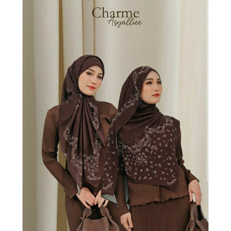 ASYALLIE CHARME SHAWL & BAWAL 100% ORI MALAYSIA