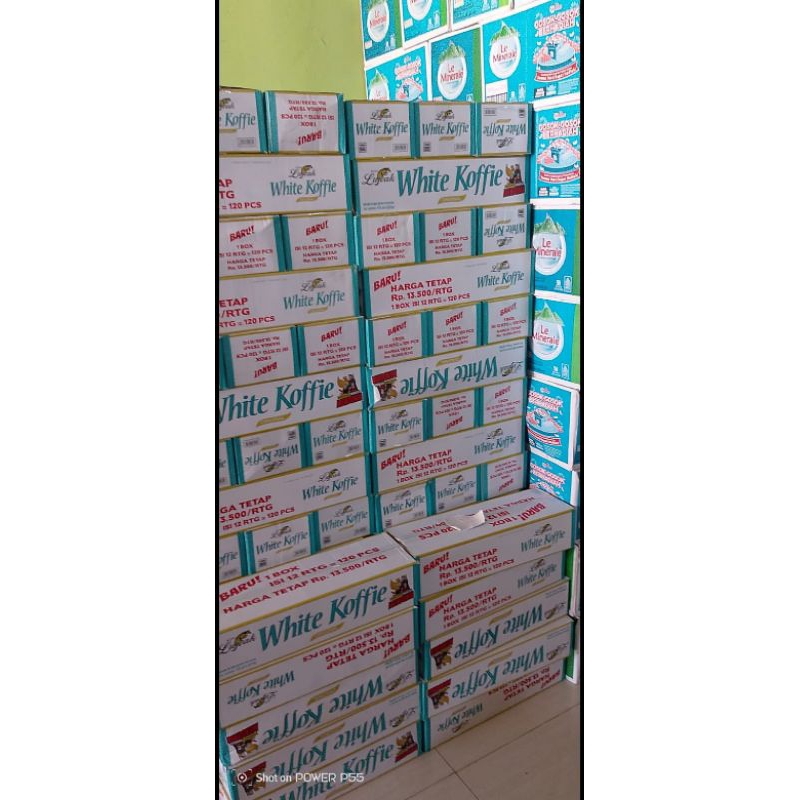 

luwak WHITE Coffe isi 6 renteng 60 pcs