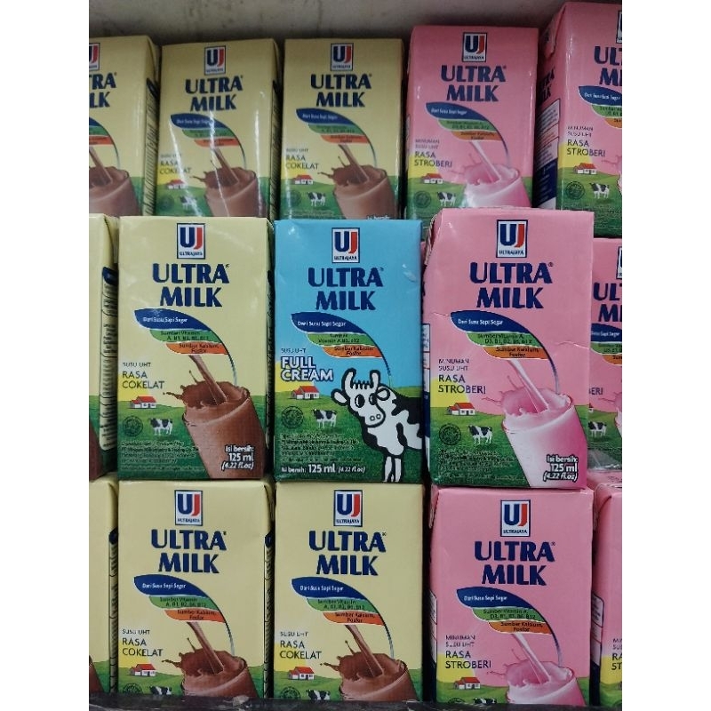 

ULTRA MILK UJ ultrajaya 125 ml